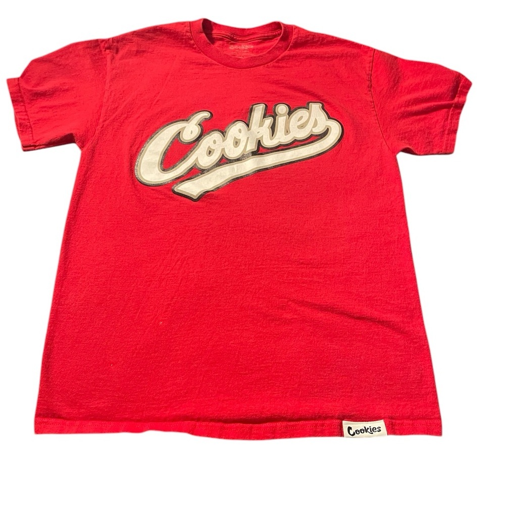 Cookies‎ Red Short Sleeve Tee Sz medium